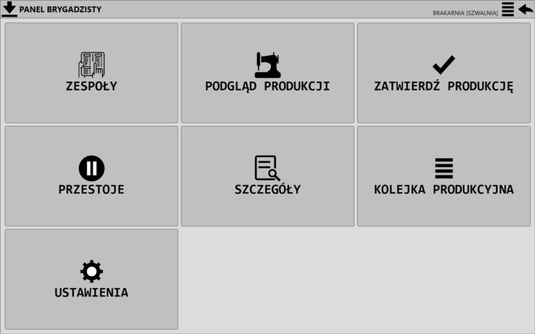 szwalnia MES
